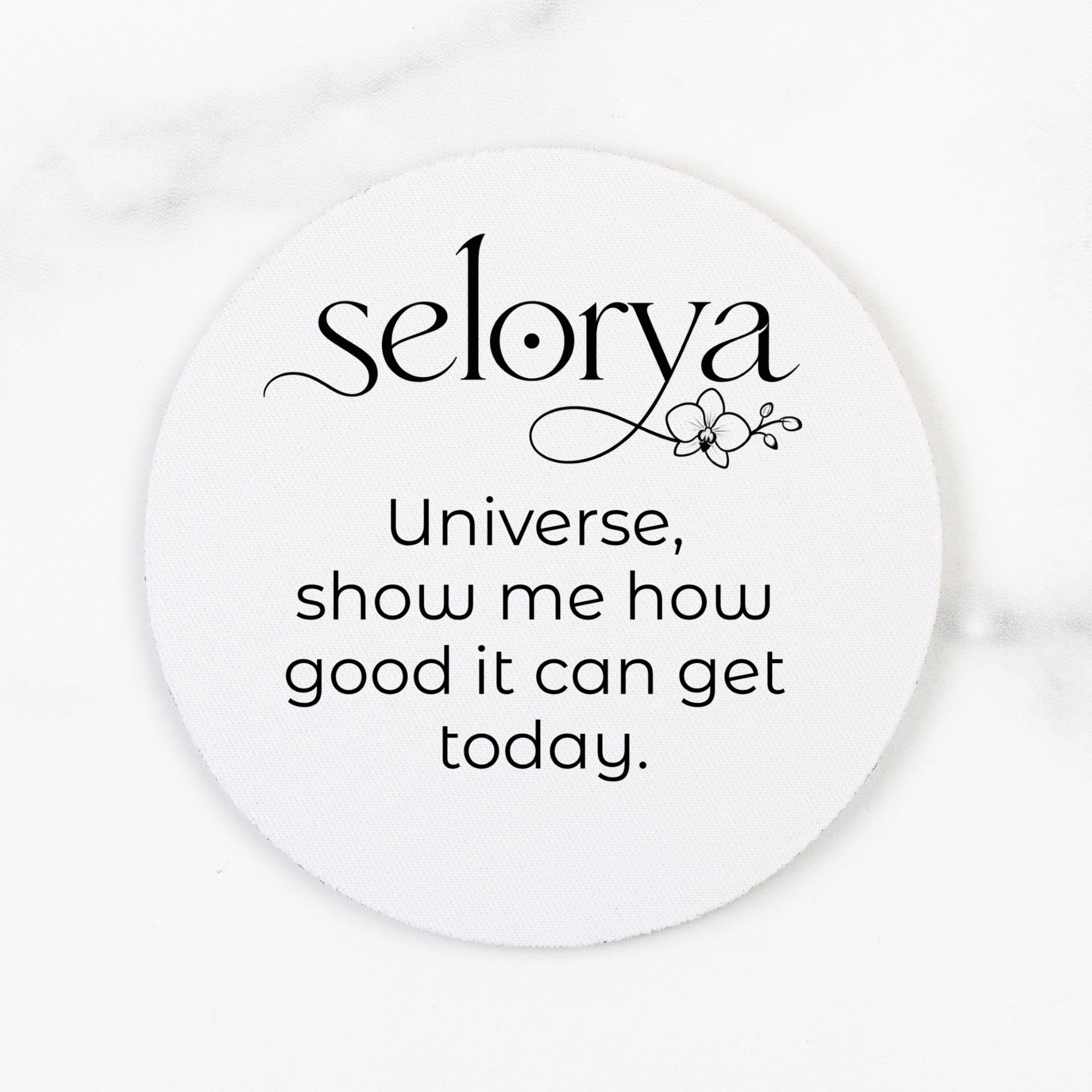 Selorya Affirmation Coaster Set - 4 Pack