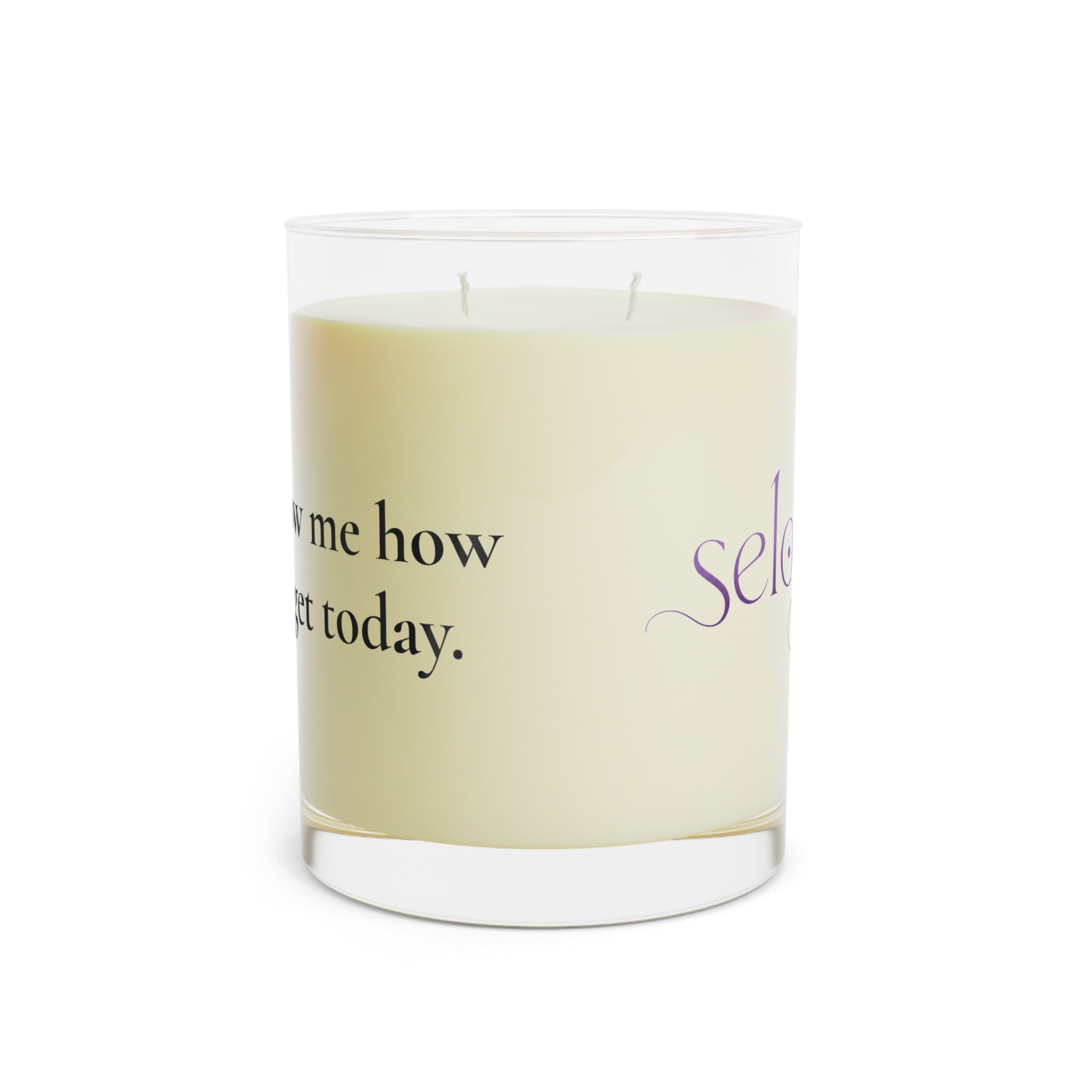 Selorya Signature Affirmation Candle — Universe, Show Me How Good It Can Get Today
