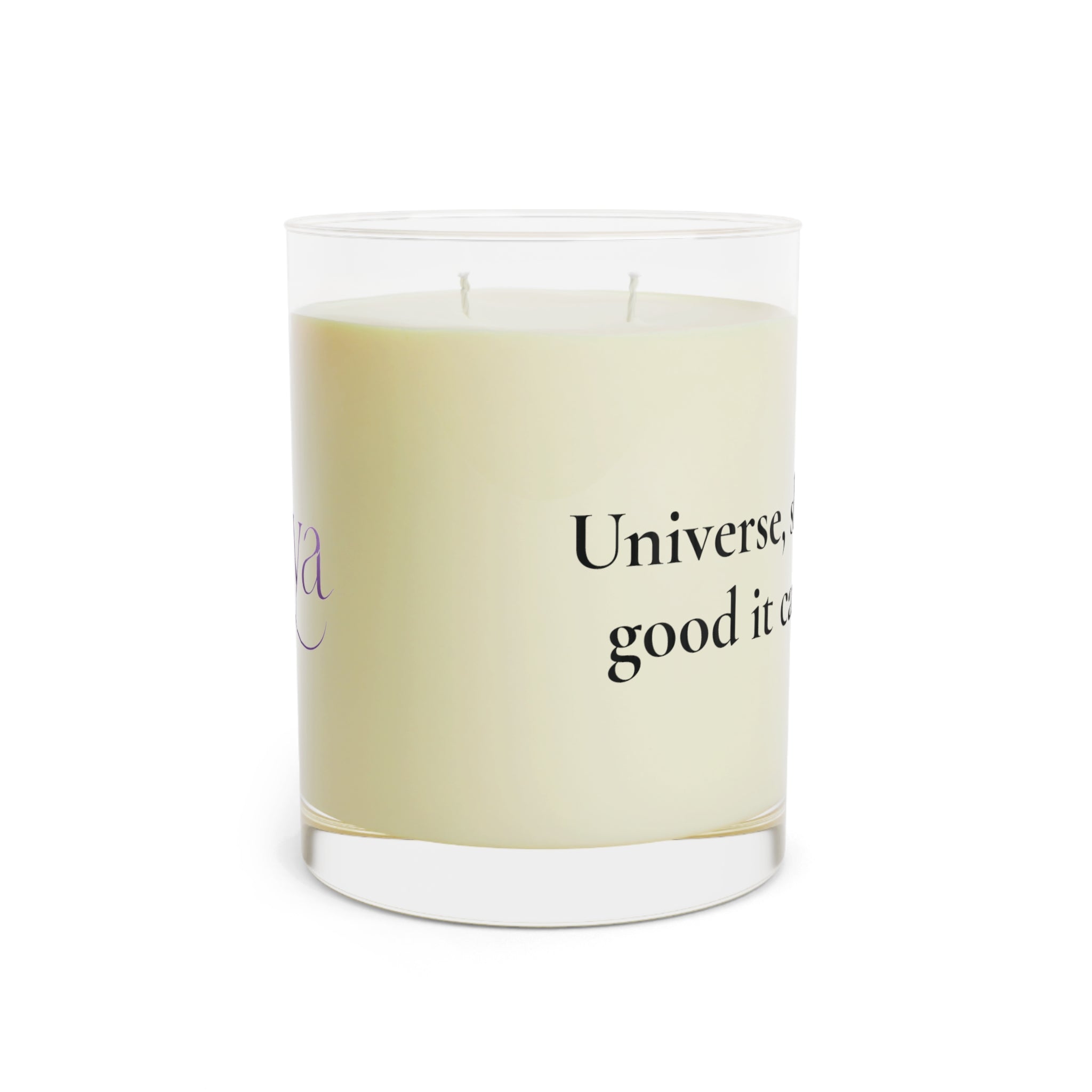 Selorya Signature Affirmation Candle — Universe, Show Me How Good It Can Get Today