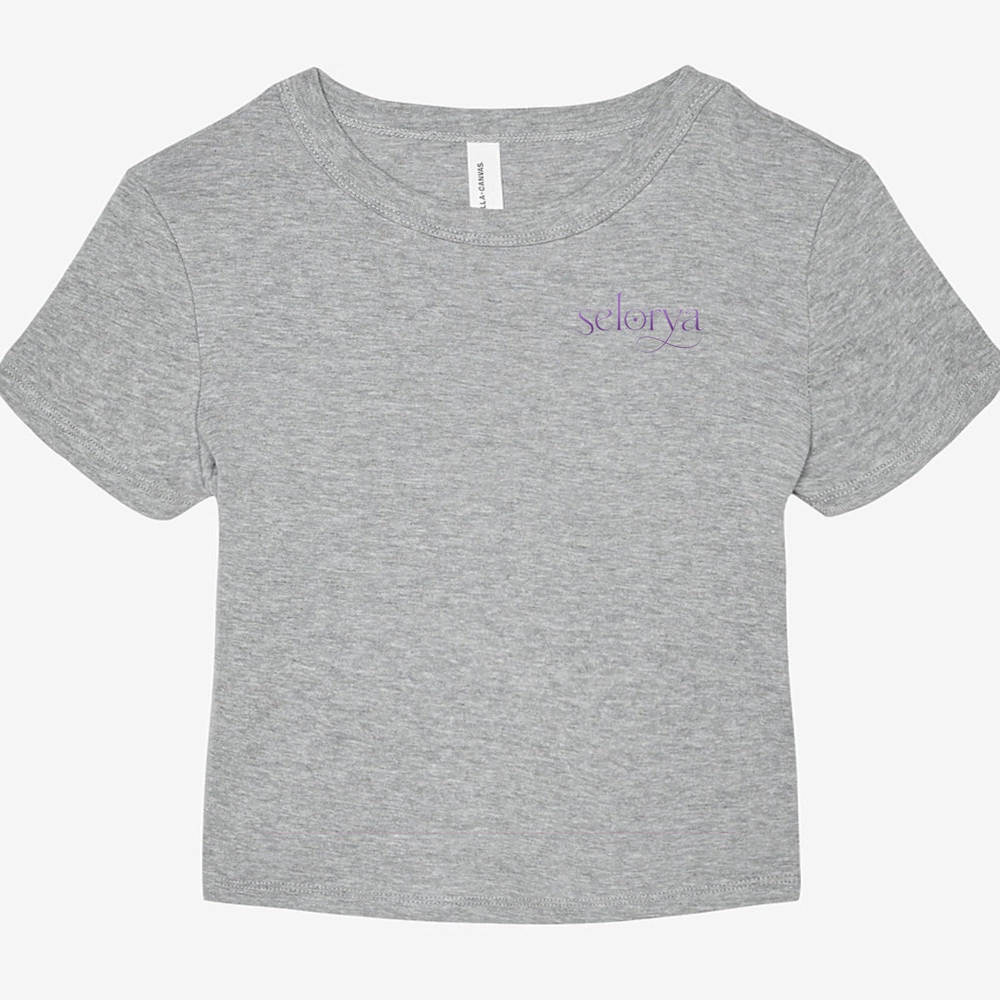 Selorya Micro Rib Baby Tee