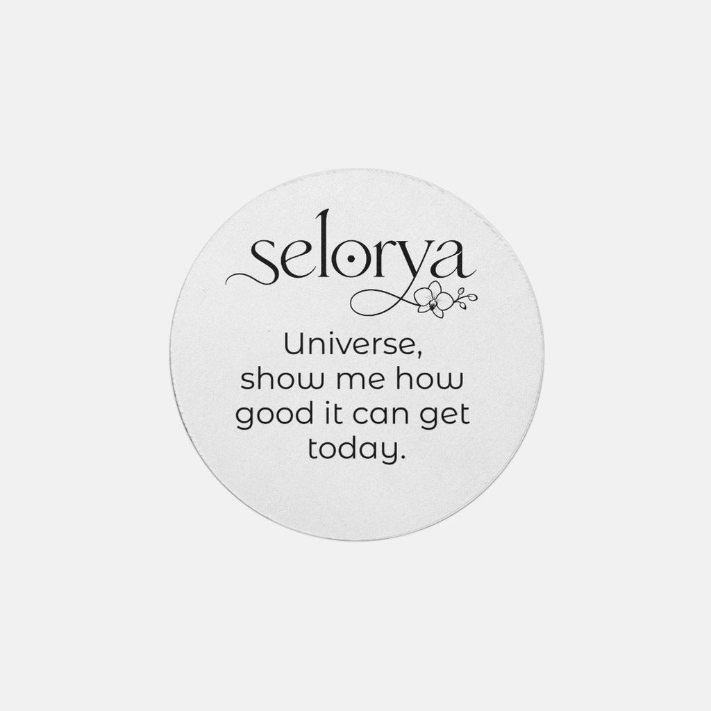 Selorya Affirmation Coaster Set - 4 Pack