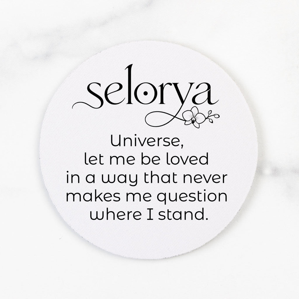 Selorya Affirmation Coaster Set - 4 Pack