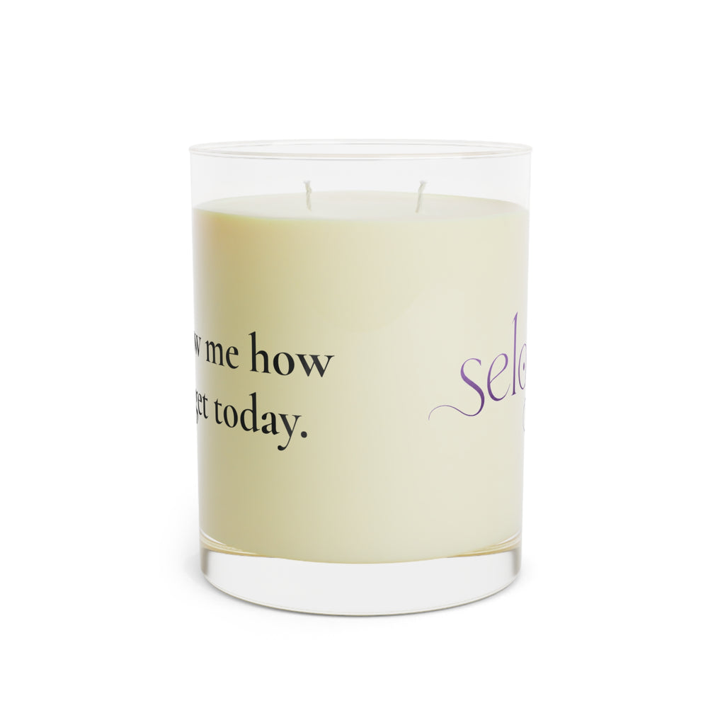 Selorya Signature Affirmation Candle — Universe, Show Me How Good It Can Get Today