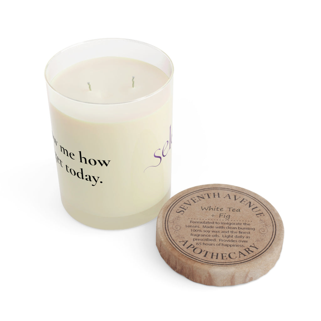 Selorya Signature Affirmation Candle — Universe, Show Me How Good It Can Get Today