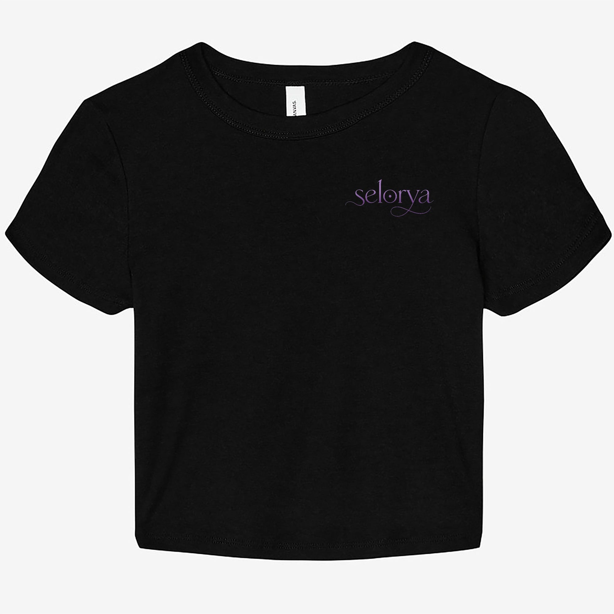 Selorya Micro Rib Baby Tee