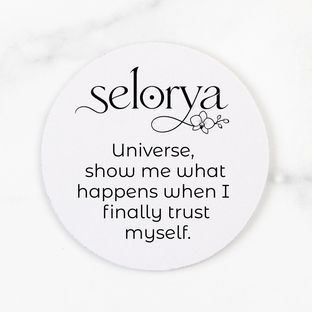 Selorya Affirmation Coaster Set - 4 Pack