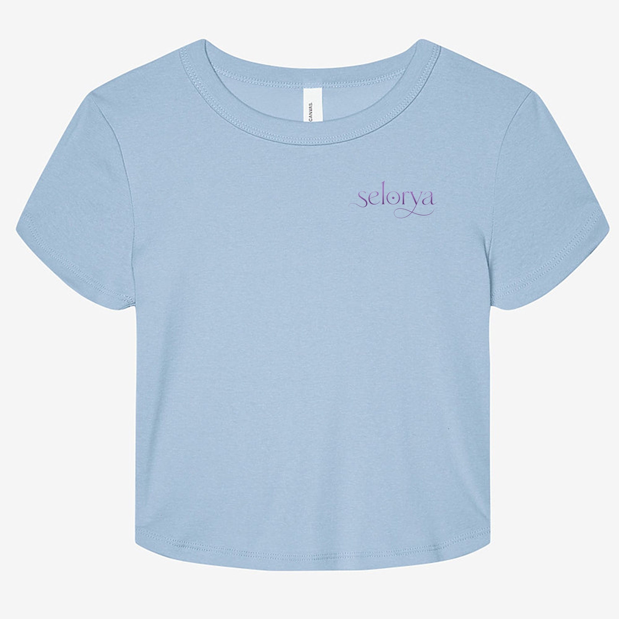 Selorya Micro Rib Baby Tee