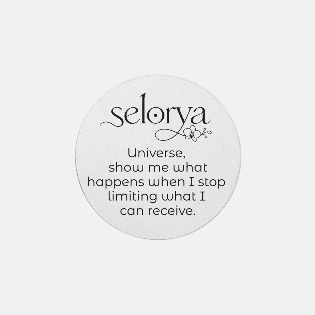 Selorya Affirmation Coaster Set - 4 Pack