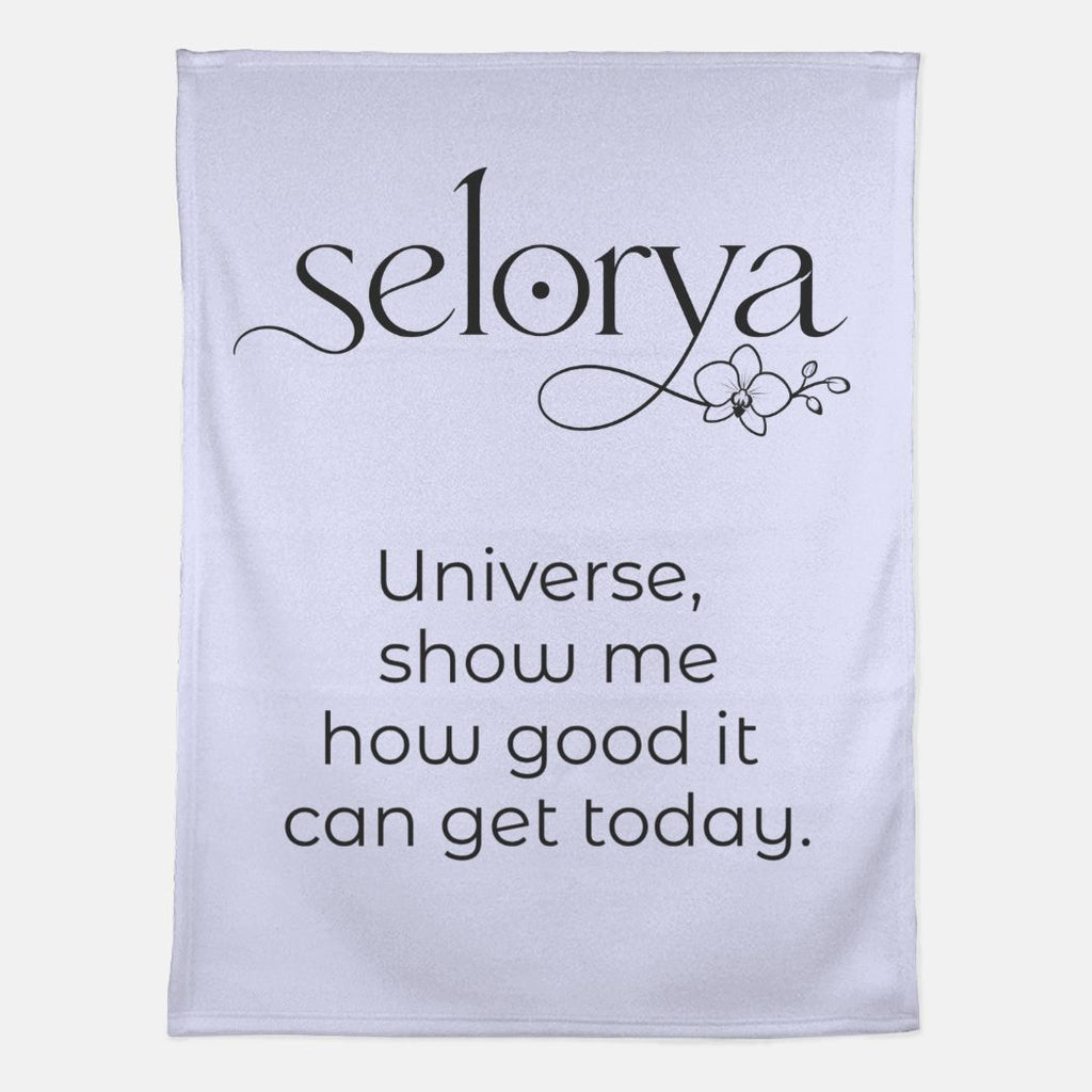 Selorya “How Good Can It Get?” Affirmation Blanket