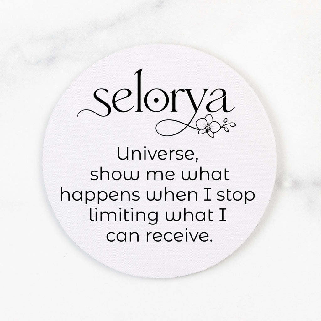 Selorya Affirmation Coaster Set - 4 Pack